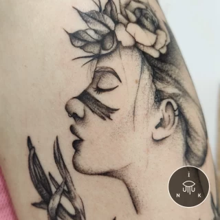 Karmen Tattoo Artist Black Hat Tattoo Dublin - 20238307C421-C47E-402E-ACDF-B4D91BE6999D - The Black Hat Tattoo