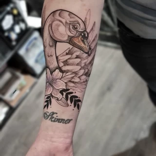 Black Hat Tattoo Dublin 2023 - Sandra - Tattoo Artist17 - The Black Hat Tattoo