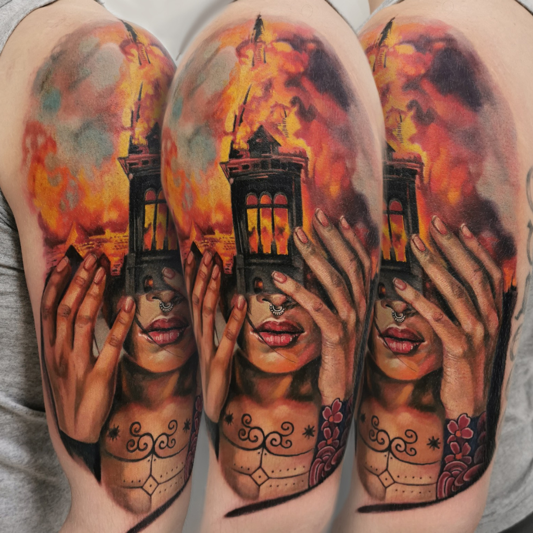 Yuliya murashowa - Guest Artist - Black Hat Tattoo Nice14 - The Black Hat Tattoo