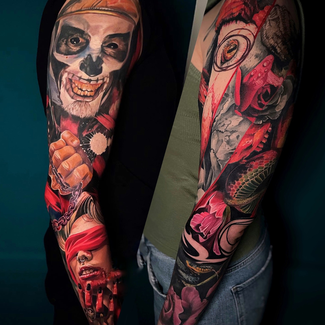 Yuliya murashowa - Guest Artist - Black Hat Tattoo Nice17 - The Black Hat Tattoo