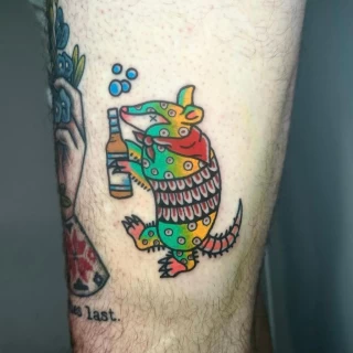Tatu Tattoo - Color Watercolor and Sketch Tattoos - Black Hat Tattoo Dublin - The Black Hat Tattoo