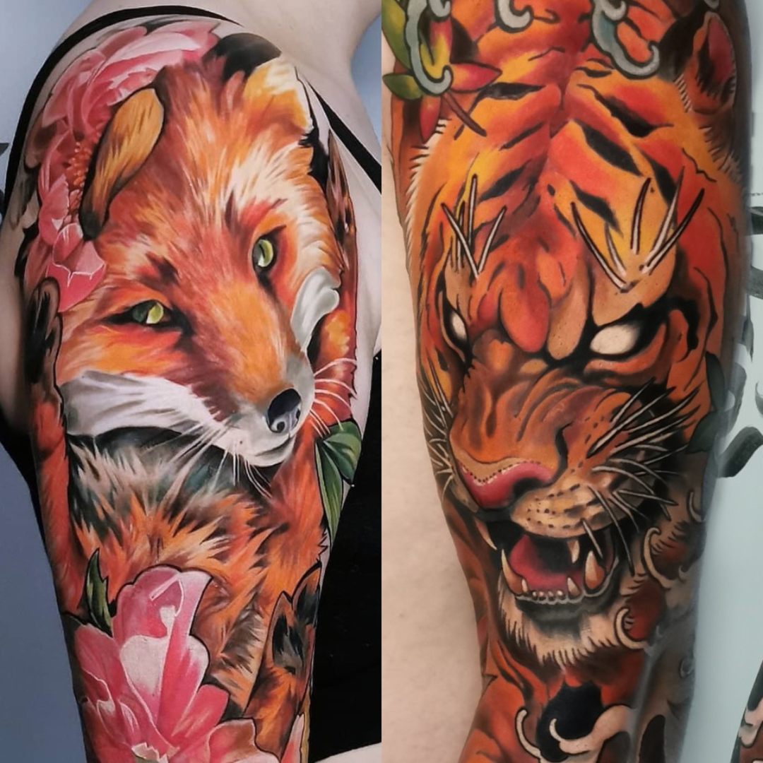 Yuliya murashowa - Guest Artist - Black Hat Tattoo Nice8 - The Black Hat Tattoo